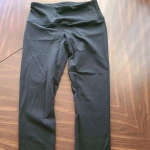 90 degree crop high waist control leggings